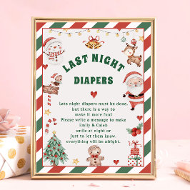 Jul "Förra kvällens dagstidningar"Barnstödsspel Poster
