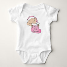 Jul "Första julen" Baby Bodysuit