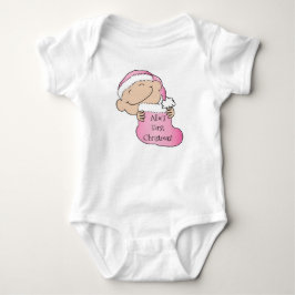 Jul "Första julen" Pyjamasbabykläder T Shirt