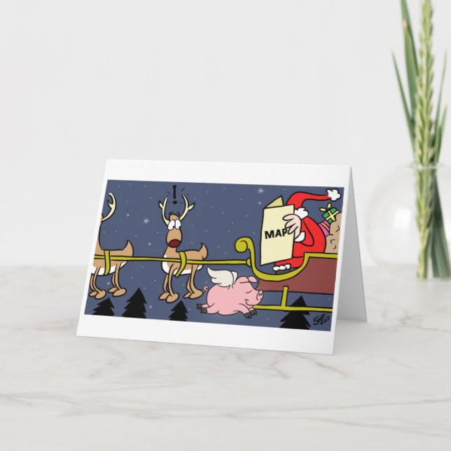 Jul - förvånar helgkort (Framsida)