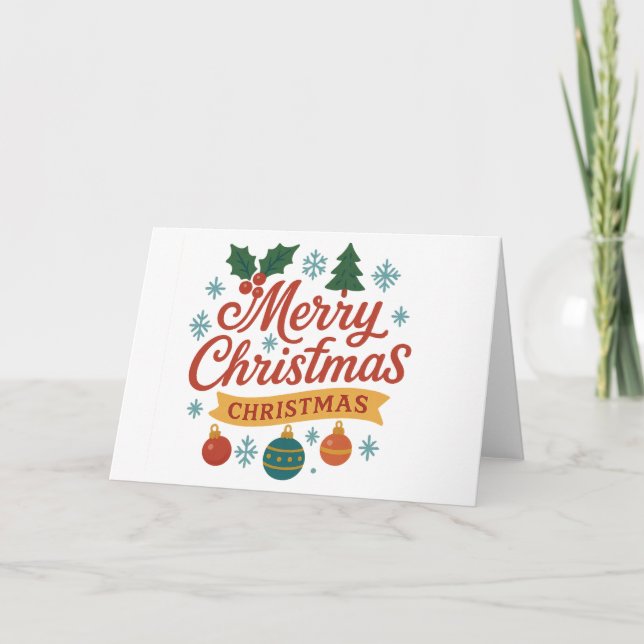 jul Förvaringsbar julkort Helgkort (Framsida)