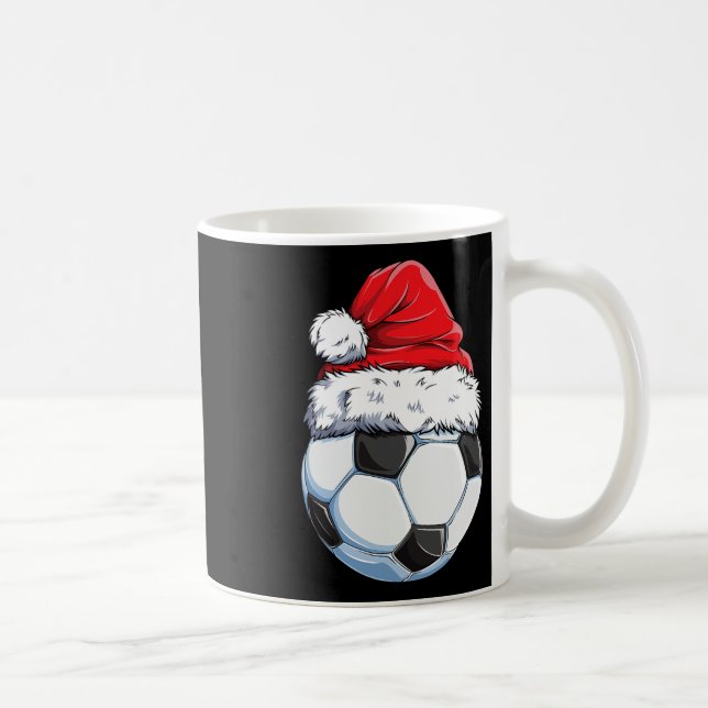 Jul Fotboll Ll Tomtehatt Roliga Sporter Xmas Bo Kaffemugg (Höger)