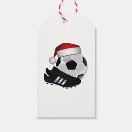 Jul Fotboll och sko Presentetikett