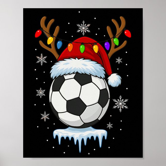 Jul Fotboll Renar  Poster (Framsidan)