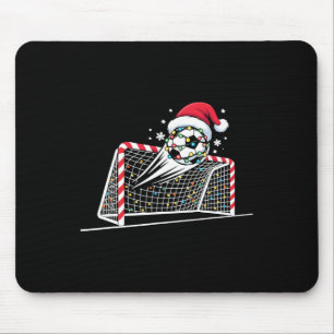 Jul Fotbollsmål Byll Ljus Tomte Xmas Barn  Musmatta