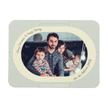 Jul Fotokort Lekfull Design Oval Foto