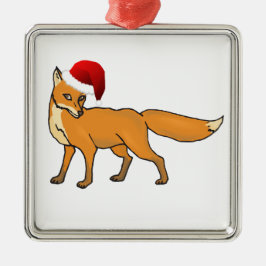 Jul Fox Julgransprydnad Metall