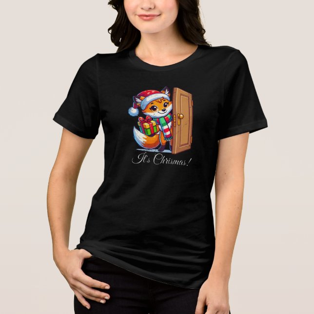 Jul Fox Tri-Blend Shirt T (Framsida)