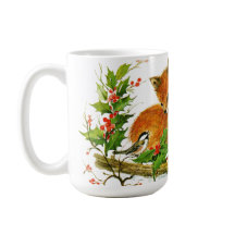 Jul Foxes Cute Land Helgdag