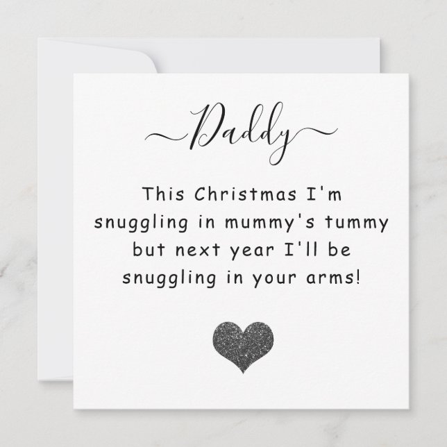 Jul från klumpen pappa till julkort (Framsida)