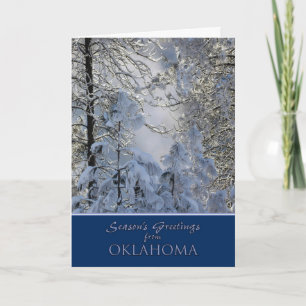 Jul från Oklahoma Card Helgkort