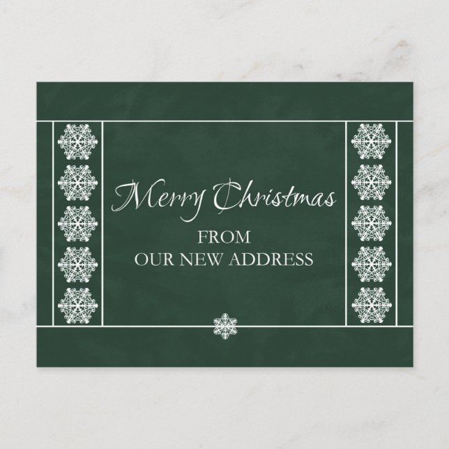 Jul från vårt Nya adress vykort (Framsida)