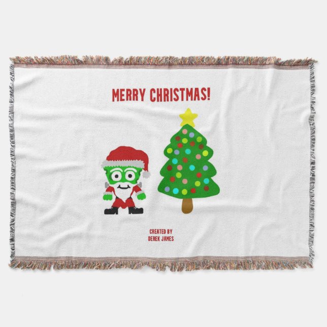 jul FrankenCheese Throw Blanket Filt (Framsidan)