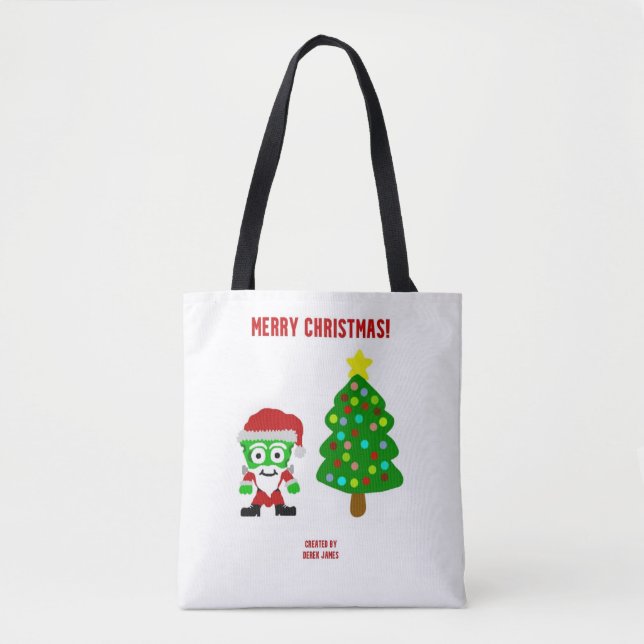 jul FrankenCheese Tote Bag Tygkasse (Framsida)