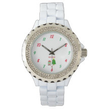 Jul FrankenCheese Women's Rhinestone Watch