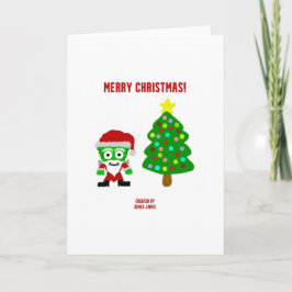 Jul FrankenOst Standard Välkomstkort Kort