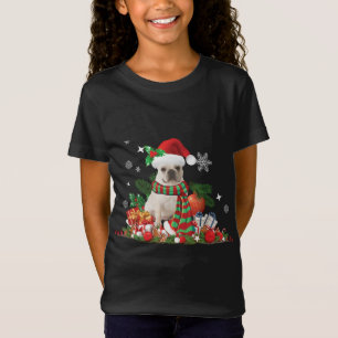 Jul, Fransk Bulldog, Frenchie, Hund med Sant T Shirt