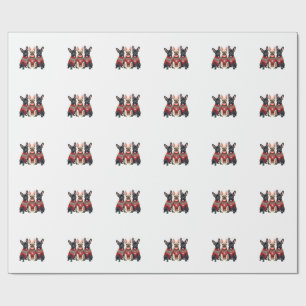 Jul Franska Bulldoggar Xmas Fransk Bulldog Hund Presentpapper
