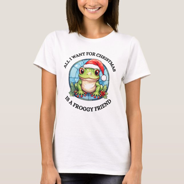 Jul Froggy T Shirt (Framsida)