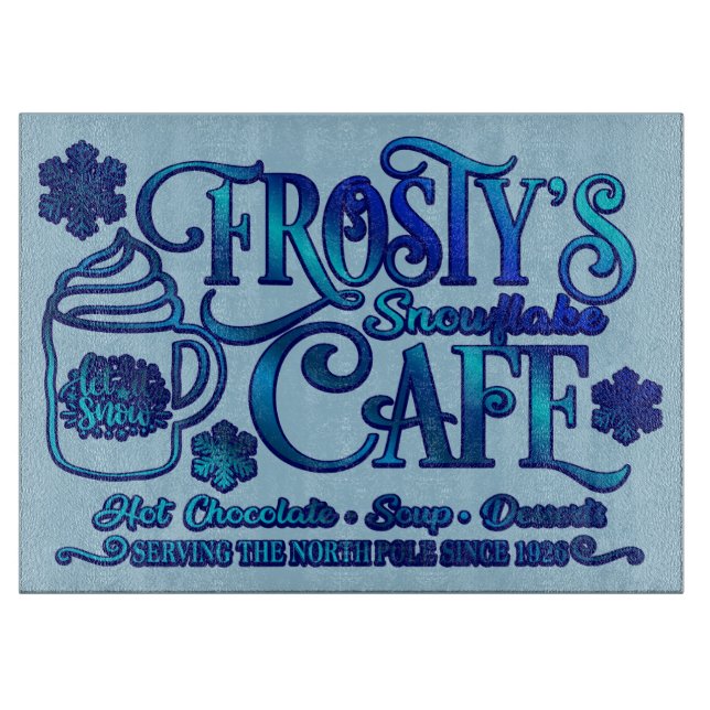 Jul Frosticks Snowflake Cafe (Framsidan)