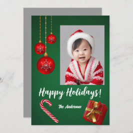 Jul fyra barn, Glad helg! Julkort Inbjudningar