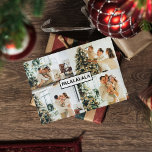 Jul fyra-familjens foto | Falalala Helgdag Vykort<br><div class="desc">Jul fyra-familjens foto | Falalala Helgdag</div>