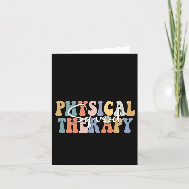 Jul Fysisk behandling Pt Squad Pediatriska Thre Kort (Framsida)