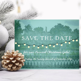 Jul Gala Forsyth Park Savannah GA Party Vykort