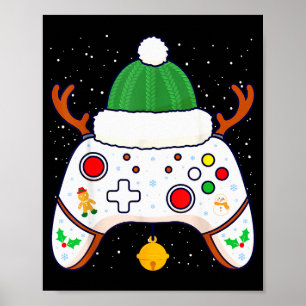 Jul Gamer TV-spelskontroll Gamepad Poster