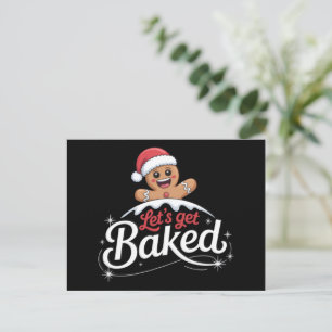 Jul Gåsmannafamiljen Låt oss bli bakade Helg Vykort