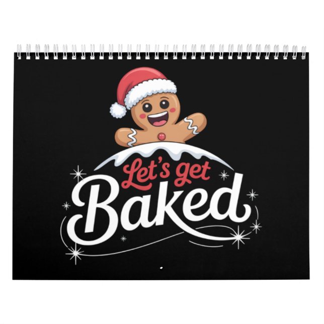 Jul Gåsmannafamiljen Låt oss bli bakade  Kalender (Omslag)