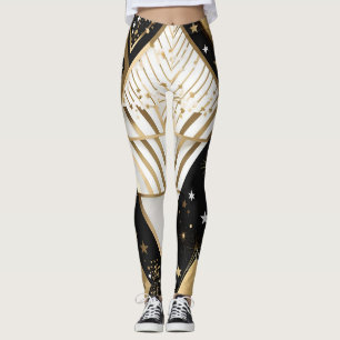 jul geometriska former legging