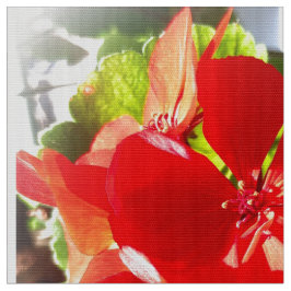 Jul Geranium Fabric Tyg