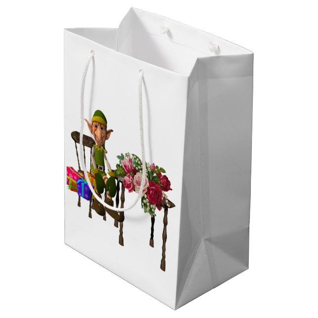 Jul Gift Bags Elf (Baksidan Vinklad)