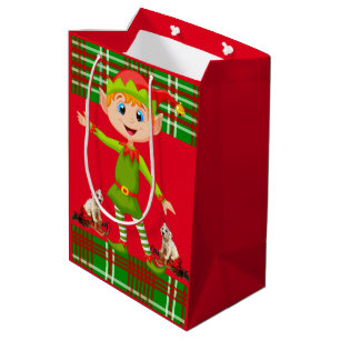 Jul Gift Bags Elf