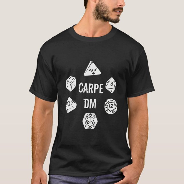 Jul Gift Carpe DM (rolig karpe) Dem WK371 Bes T Shirt (Framsida)