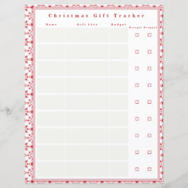 Jul Gift Tracker for Binder
