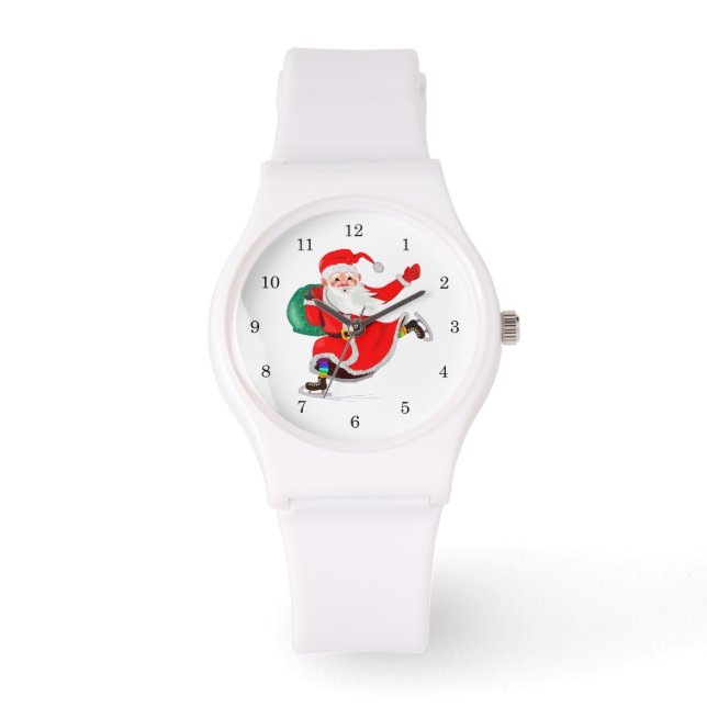Jul Gift Watch med Jultomten Armbandsur (Framsida)