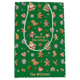 Jul Gingerbröd Namn Roligt Cute Grönt