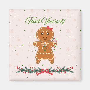 Jul Gingerbröd Woman Magnet