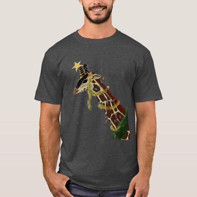 jul giraff  t shirt (Framsida)