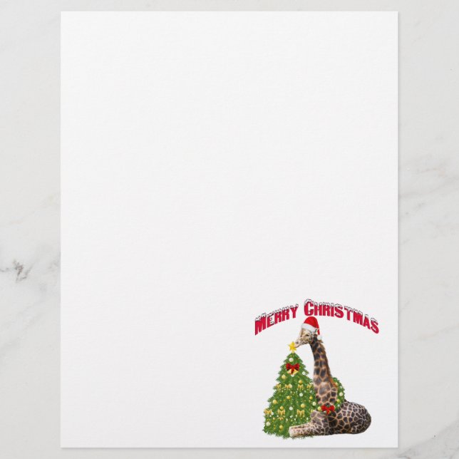 Jul Giraffe (Framsida)