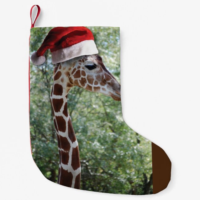 Jul Giraffe Liten Julstrumpa (Framsidan)