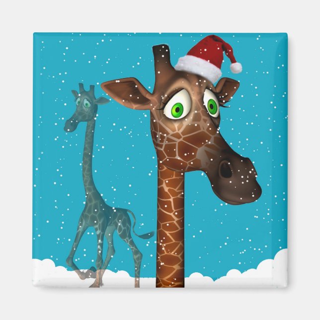 jul Giraffe Magnetite Magnet (Framsidan)