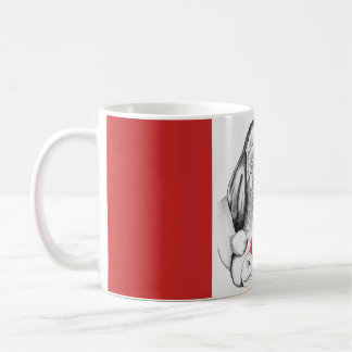 Jul Giraffe och Jultomten Kaffemugg