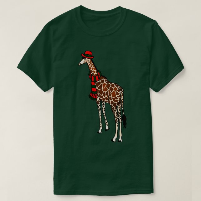 Jul Giraffe T Shirt (Design framsida)