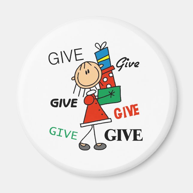 Jul Give Ge Ge Magnet (Framsidan)