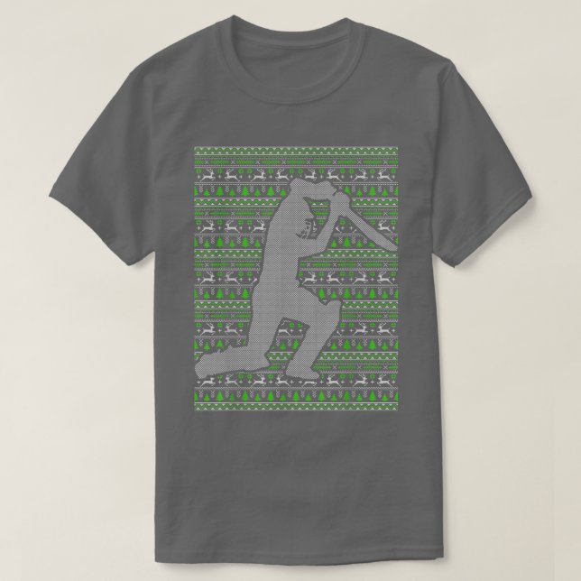 Jul Glad helg CRICKET-gåva Julafton-säsong T Shirt (Design framsida)