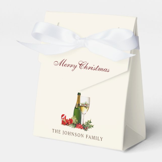 Jul Glitter Cocktail Party Presentaskar (Framsidan Sidan)