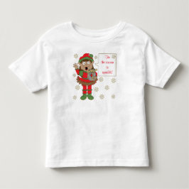 Jul Glittrig Färg Elf T Shirt